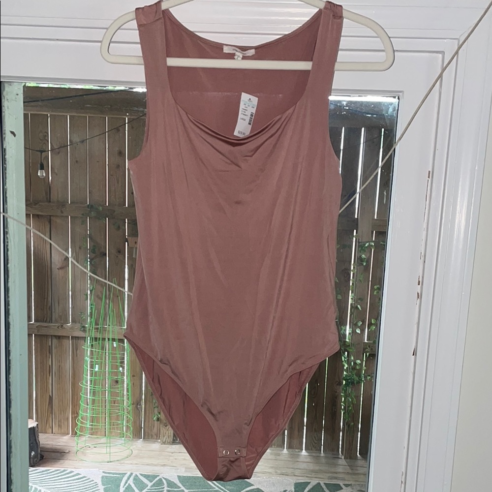 Maurices Pink Sleeveless Bodysuit